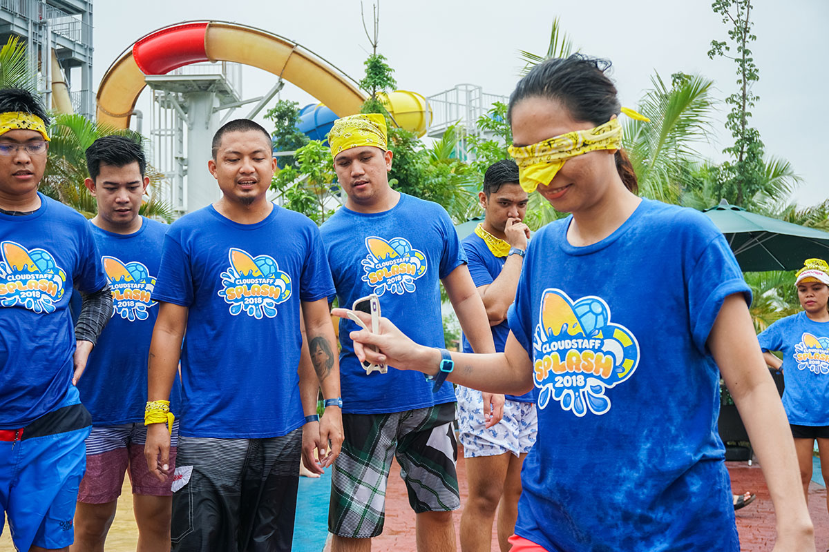 Team Building 2018 - Cloudstaff Splash at Aqua Planet