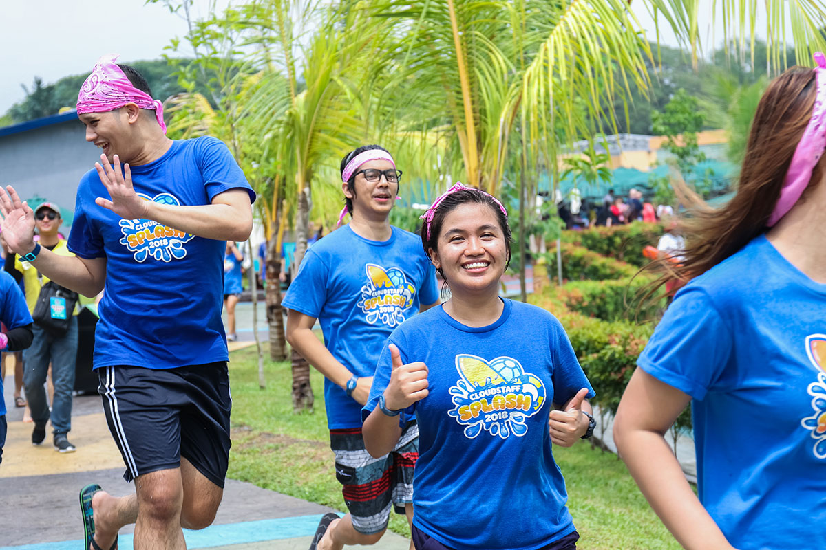 Team Building 2018 - Cloudstaff Splash at Aqua Planet