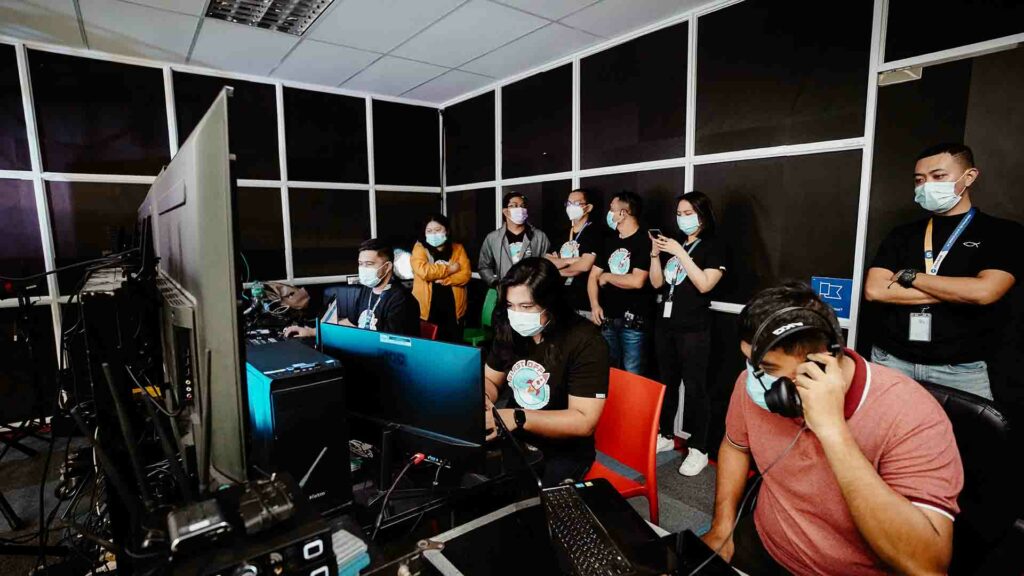 Cloudstaffers in the production room