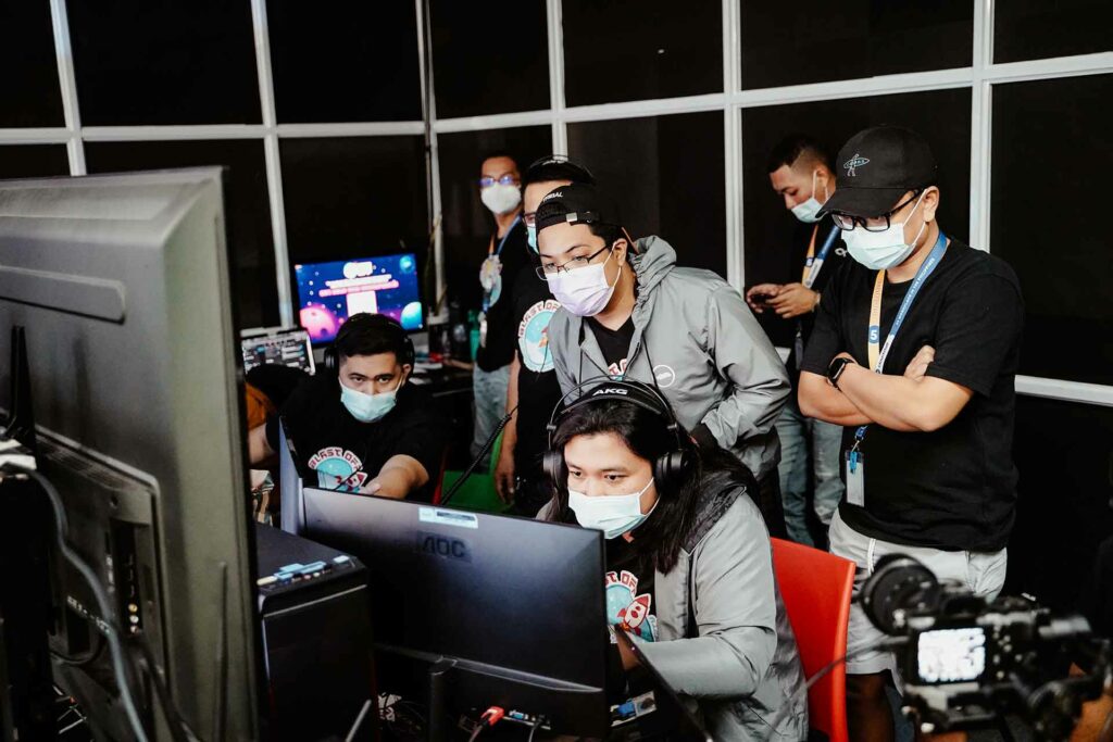 Cloudstaffers in the production room