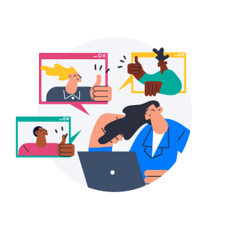 Work from home or from our office