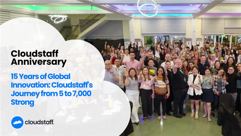 Cloudstaff celebrates 15 years of innovation